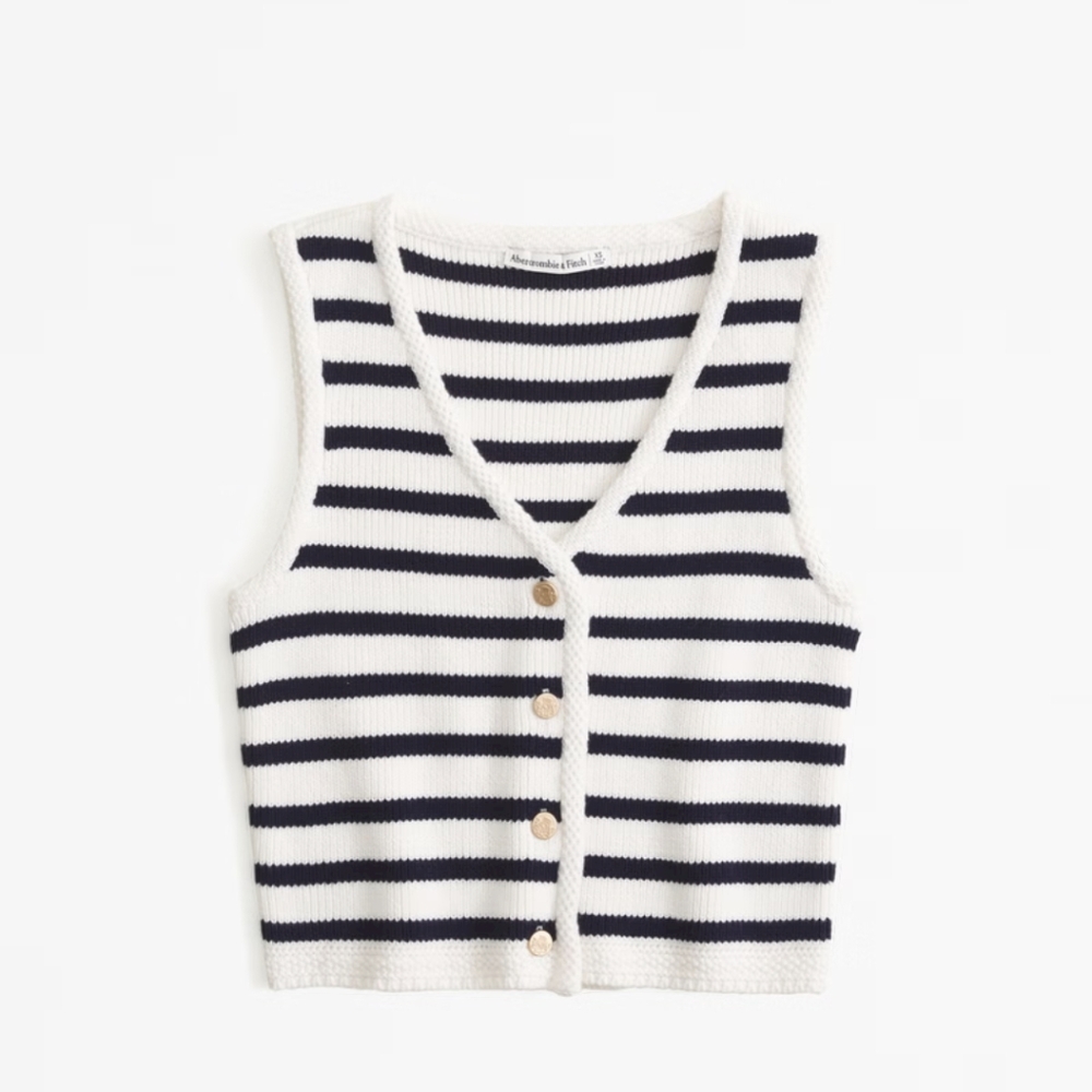 Abercrombie Mara Sweater Vest S SOLD OUT
